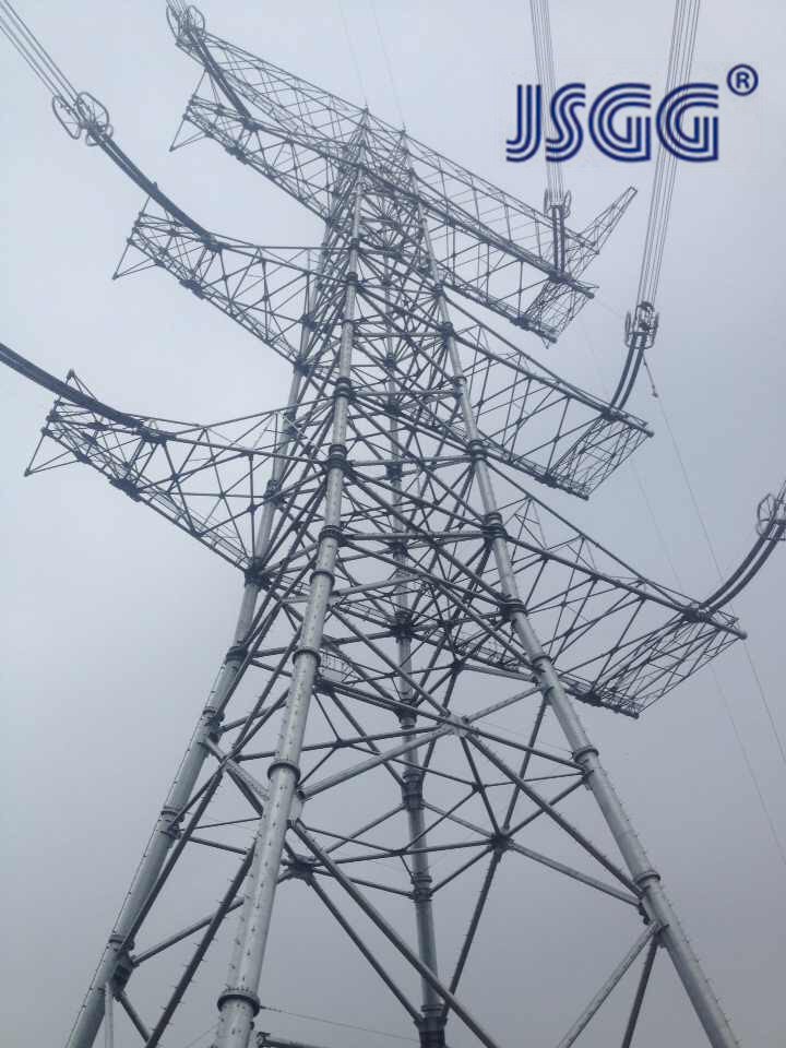 國(guó)網(wǎng)淮上線(xiàn)1000千伏特高壓鐵塔管